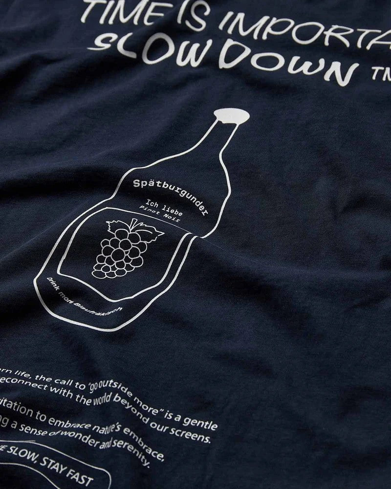 Camiseta Anerkjendt Akkikki Seasonal Tee Sky Captain