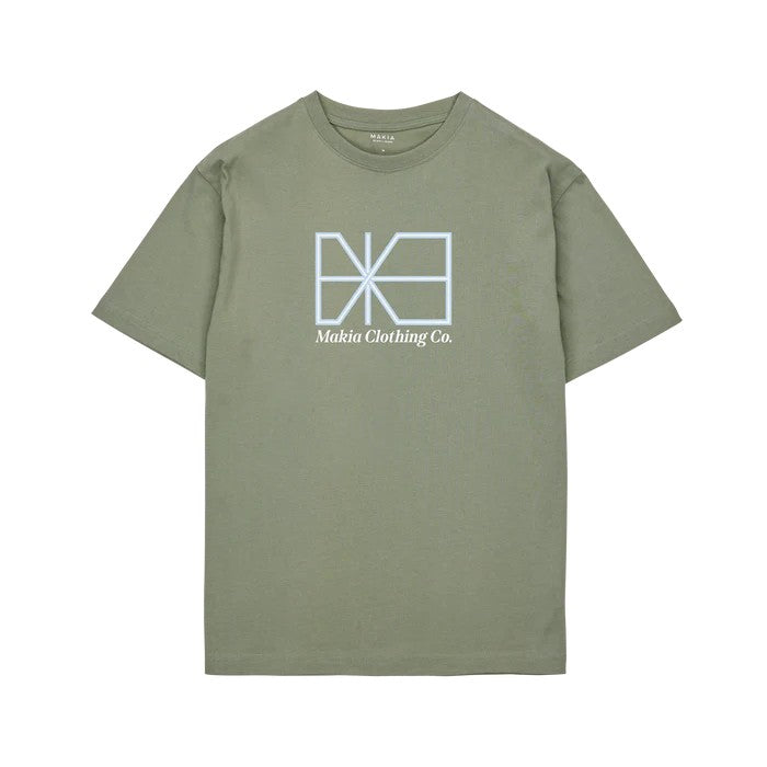 Camiseta Makia Crossing T-Shirt Deep Sage
