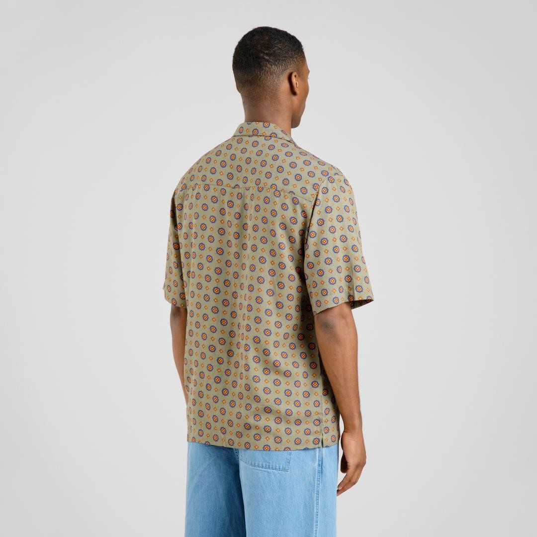 Camisa Dedicated Marstrand Medallion Dusty Green