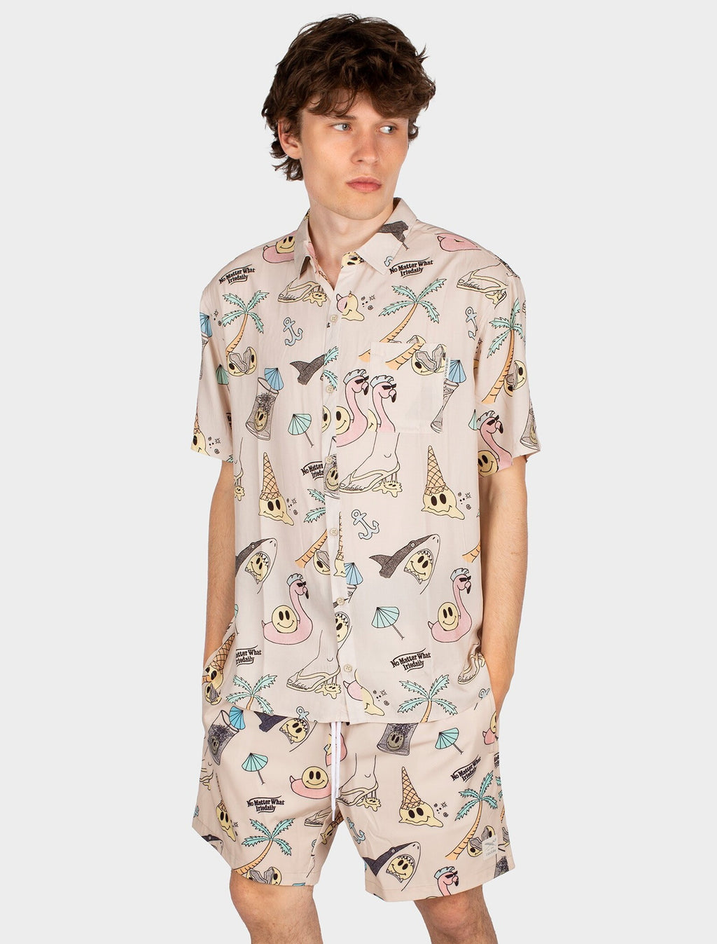 Camisa Iriedaily Resort Shirt Beach