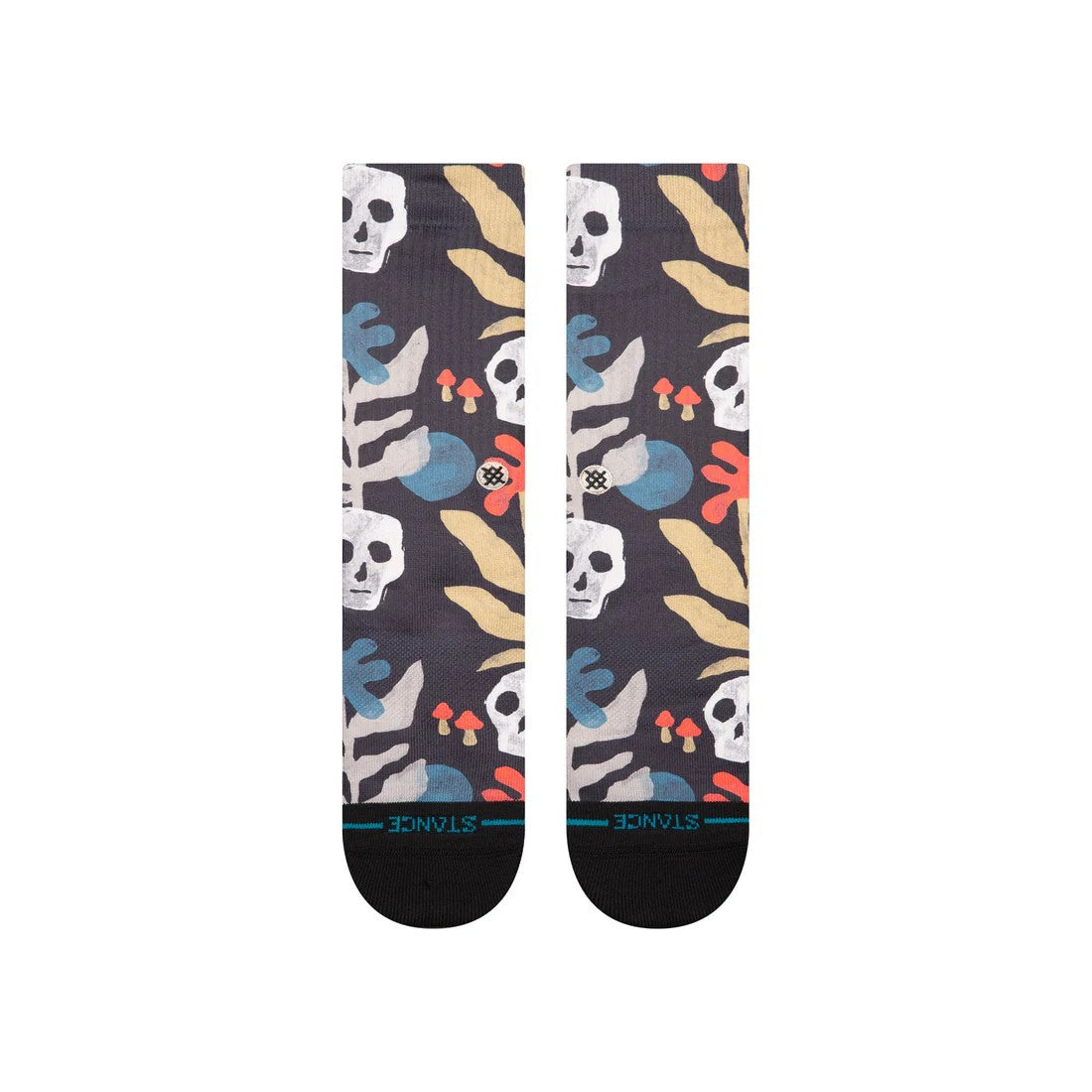 Calcetines Stance Tropiskull Crew Sock Black