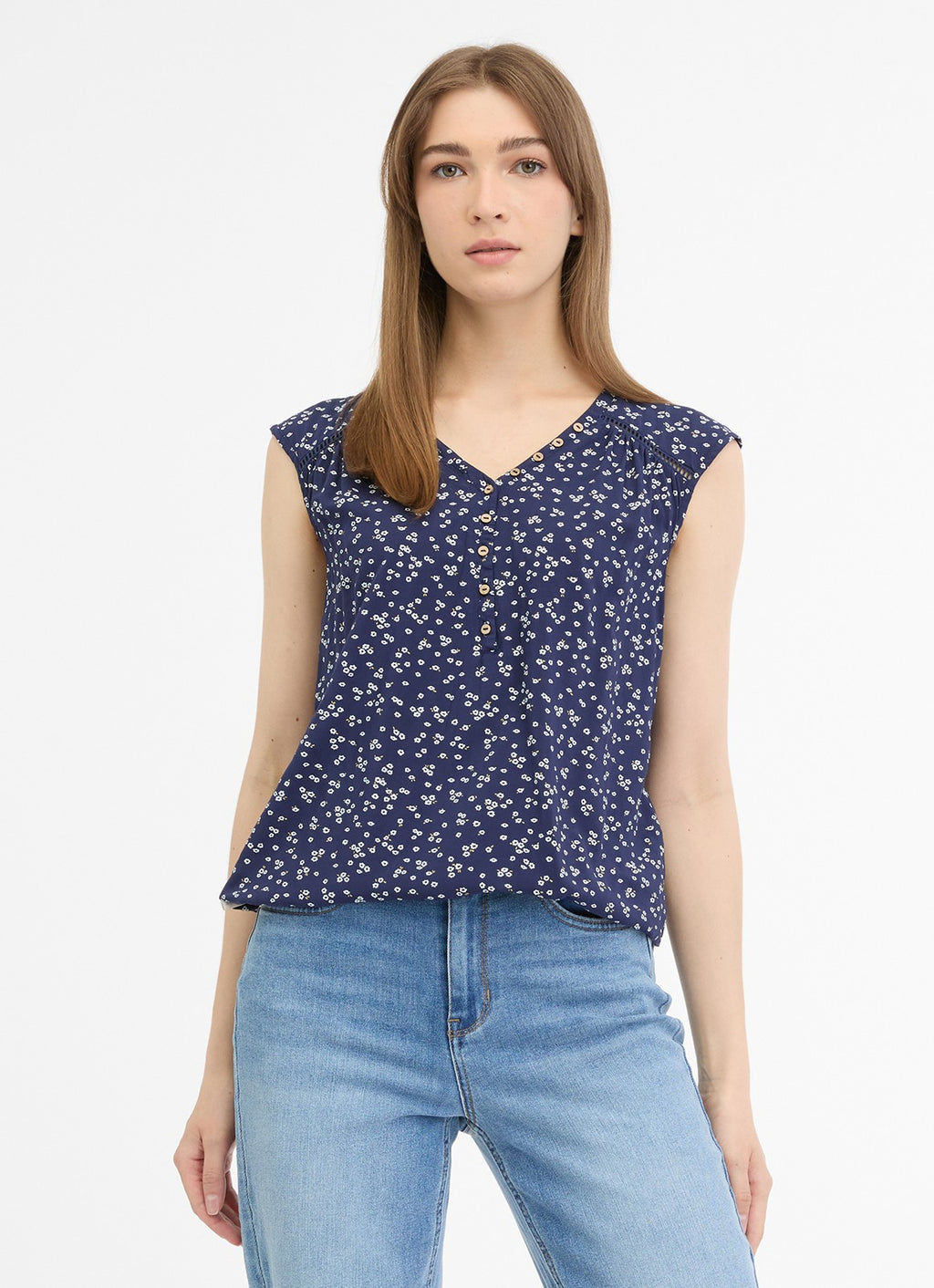 Blusa Ragwear Saltty Print Midnight