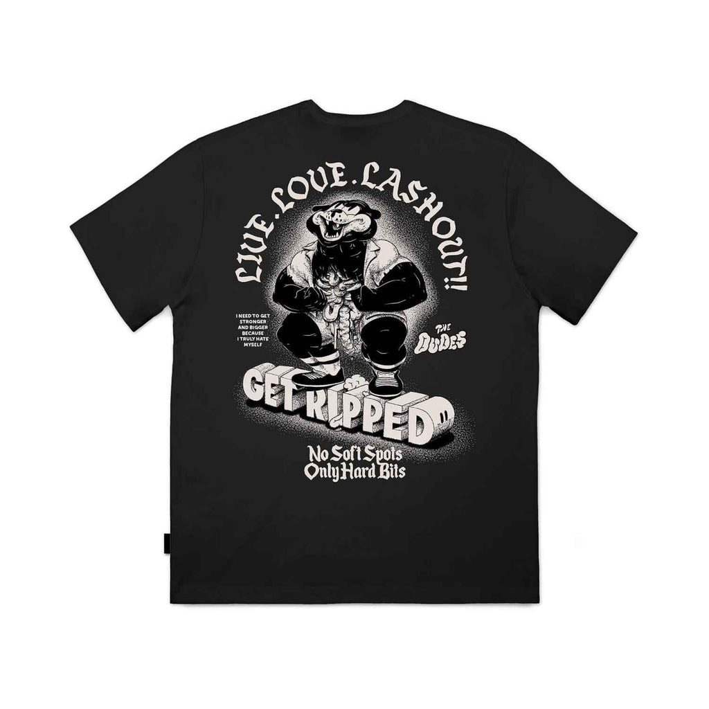 Camiseta The Dudes Ripped Black