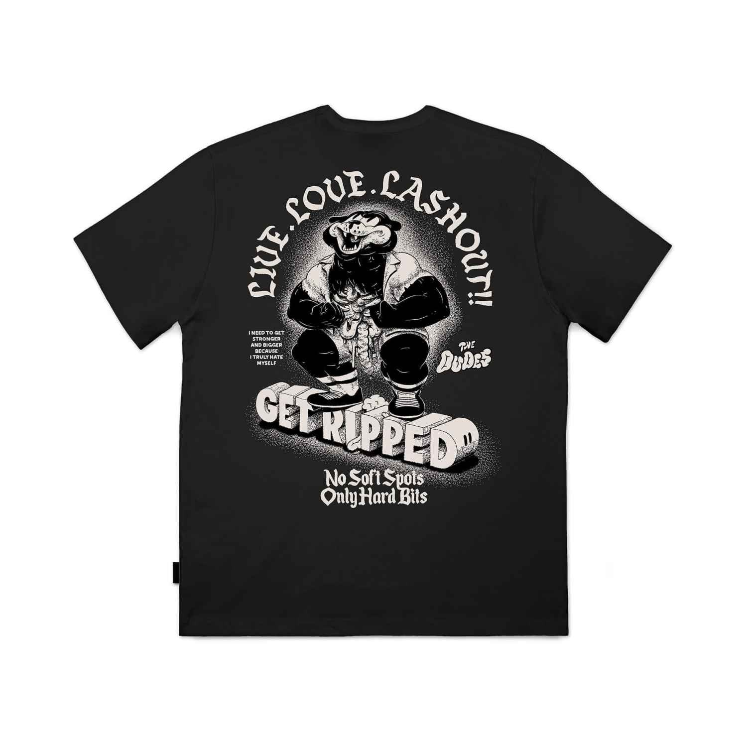Camiseta The Dudes Ripped Black