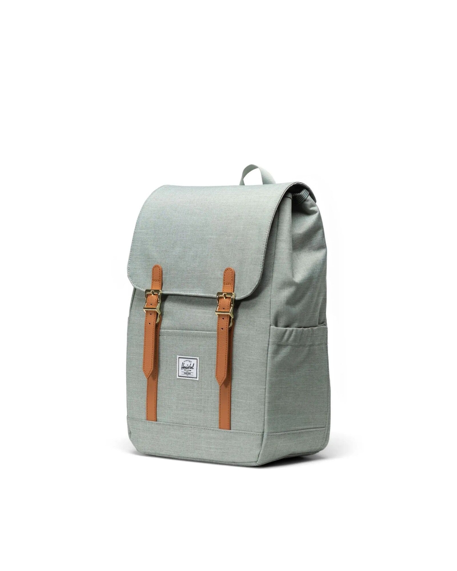 Mochila Herschel Retreat Small Iceberg Green Crosshatch