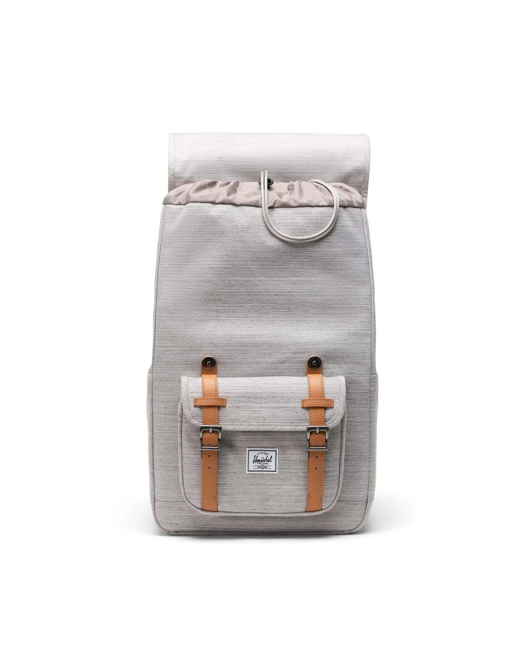 Mochila Herschel Little America Mid Volume Light Grey Crosshatch