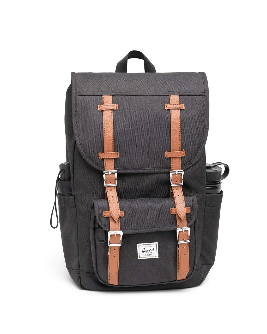 Mochila Herschel Little America Mid Volume Light Grey Crosshatch