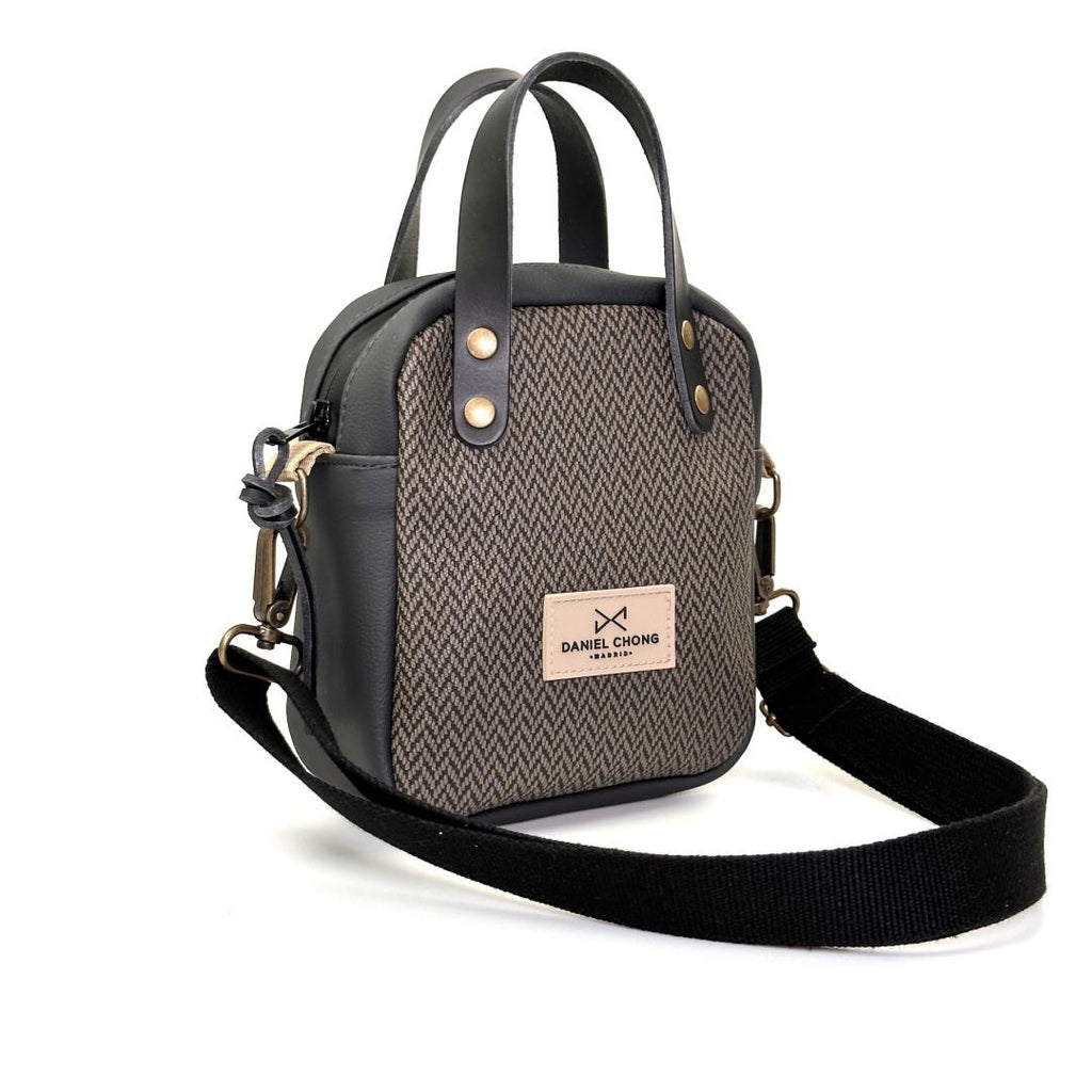 Bandolera Daniel Chong Urban Box mini con asas