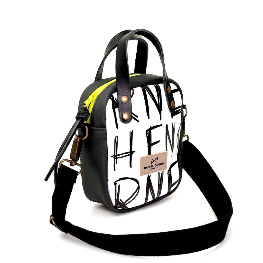 Bandolera Daniel Chong Urban Box mini con asas