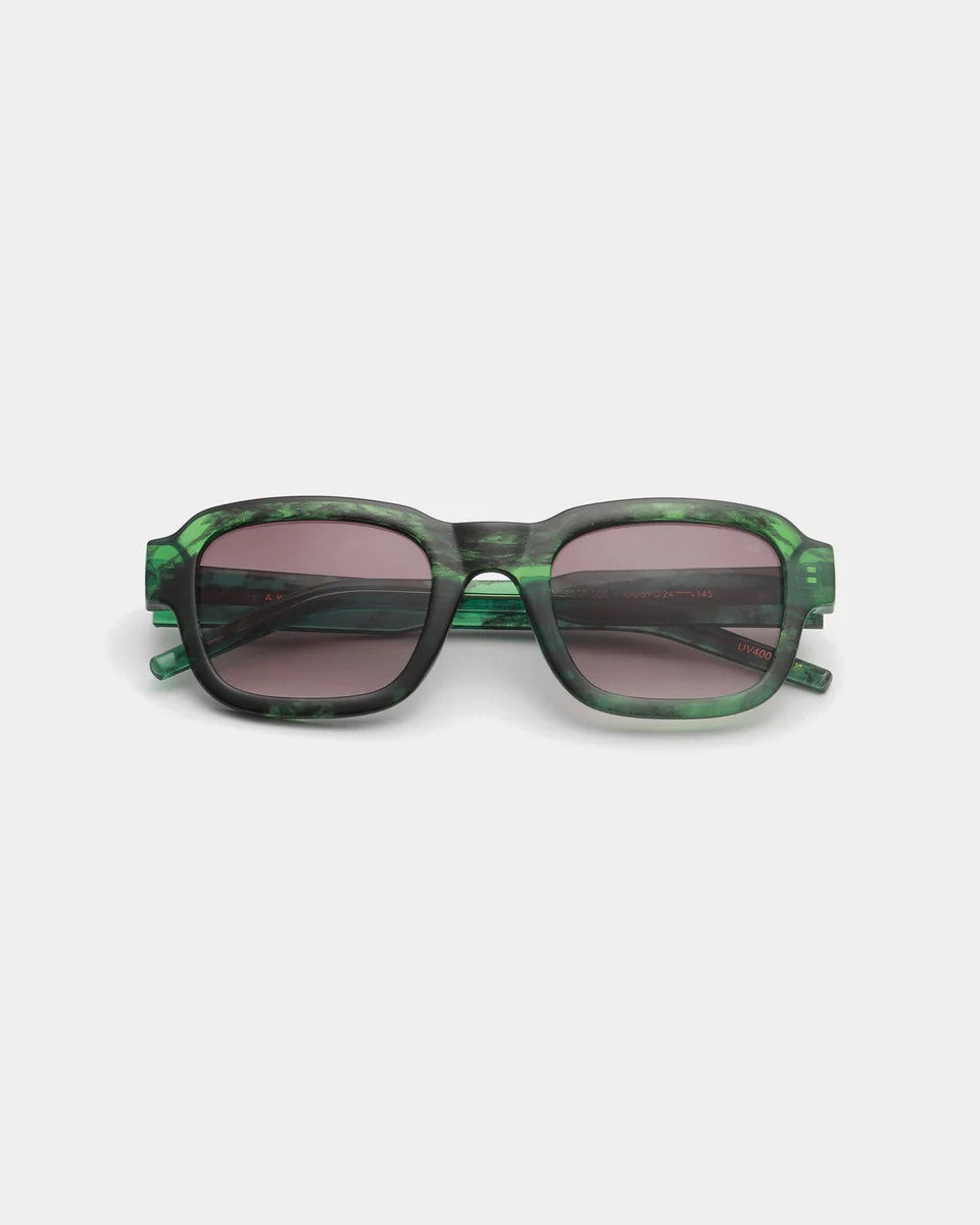 A.Kjaerbede Halo Green Marble Transparent, Gafas de sol