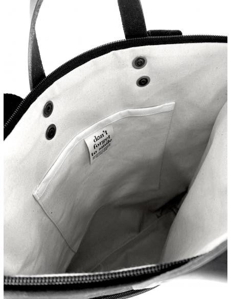 Mochila Daniel Chong Book Holder Cuadrada impermeable DZ con bolsillo rosa