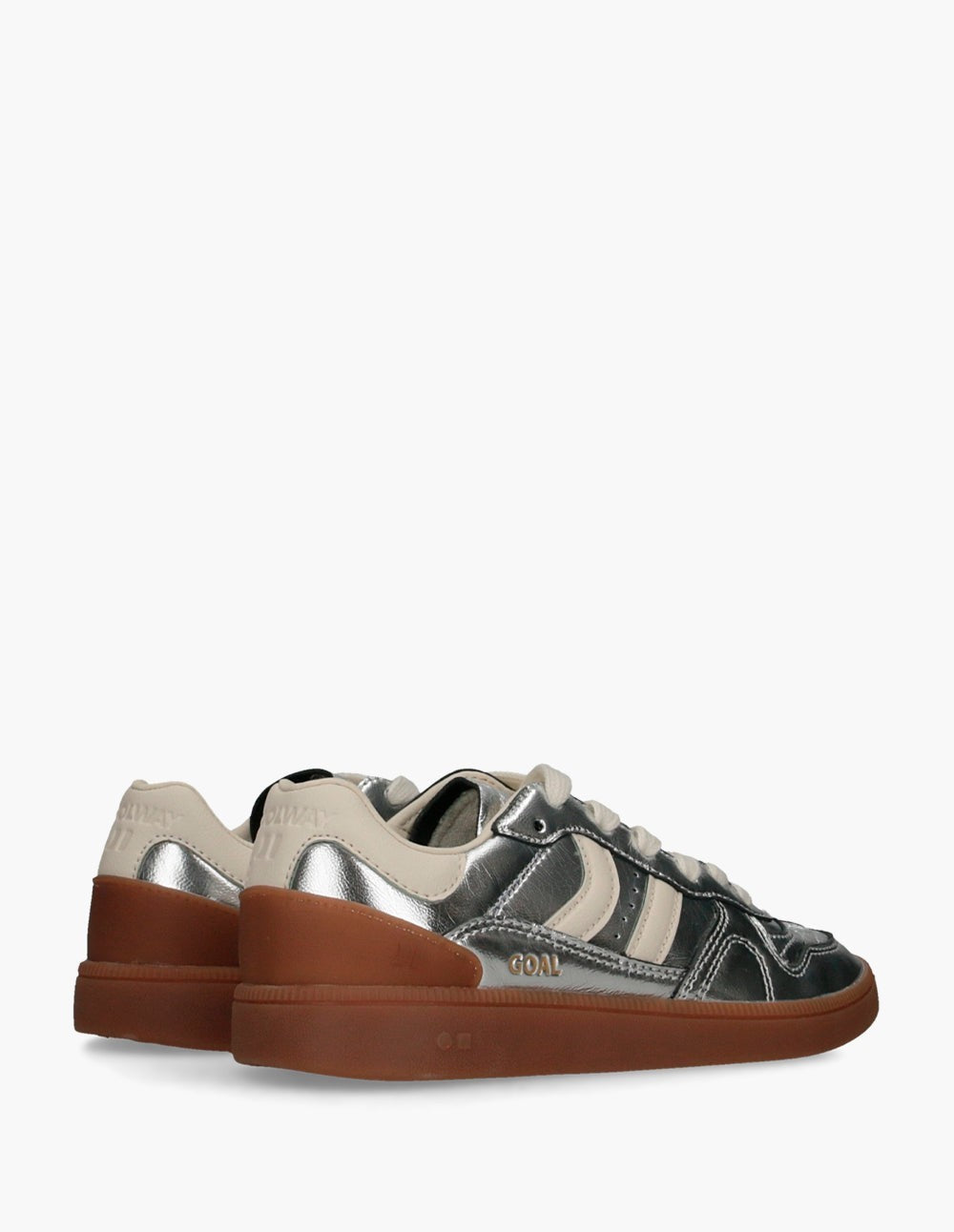 Coolway Goal Silver Mirror SLV, Zapatillas mujer