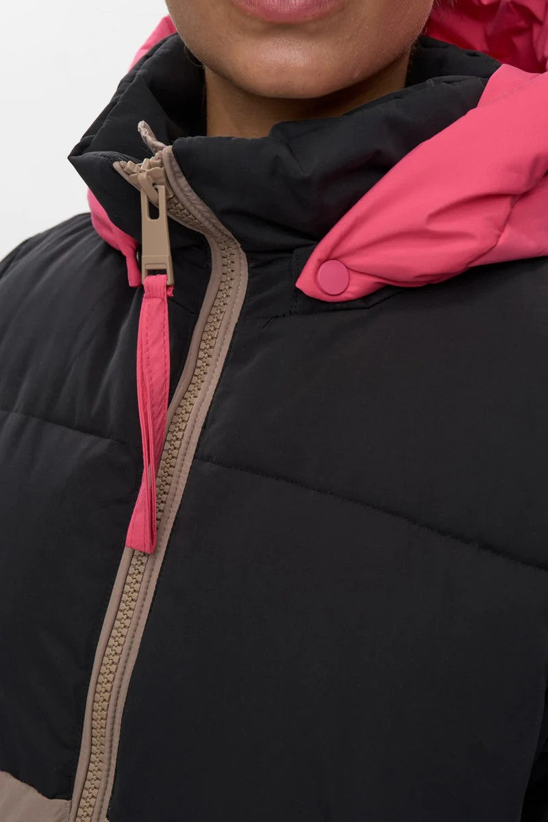 Abrigo Nümph Nutriane Taupe