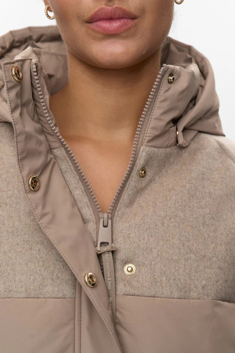 Chaqueta Nümph Nuwillow Taupe