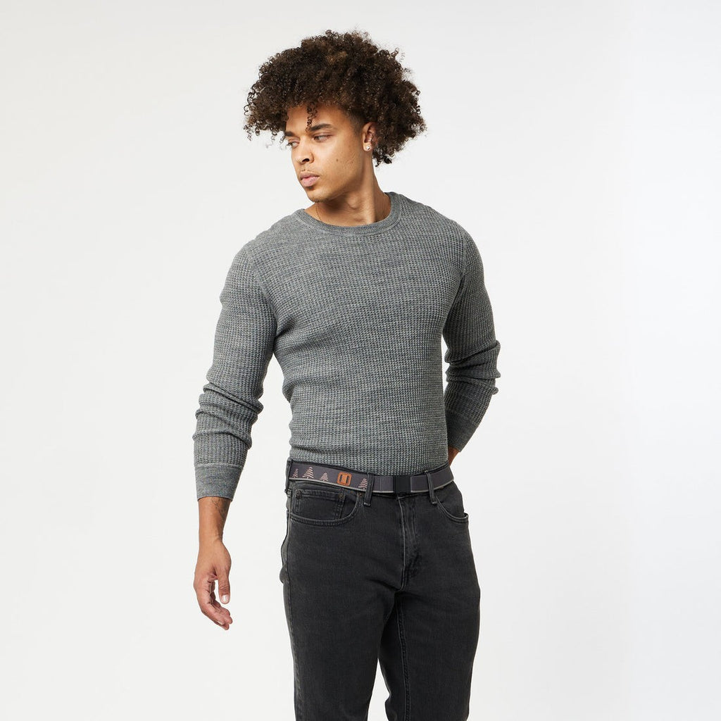 Cinturón Arcade Blackwood Slim Charcoal