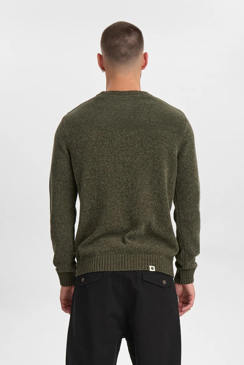 Jersey Anerkjendt Aksune Chenille Knit Forest Night