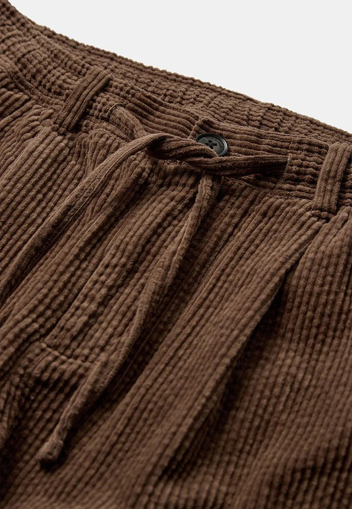 Pantalones Anerkjendt Akjan Cord Pleat Carafe