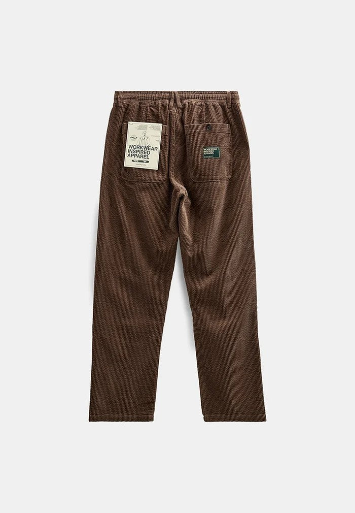 Pantalones Anerkjendt Akjan Cord Pleat Carafe