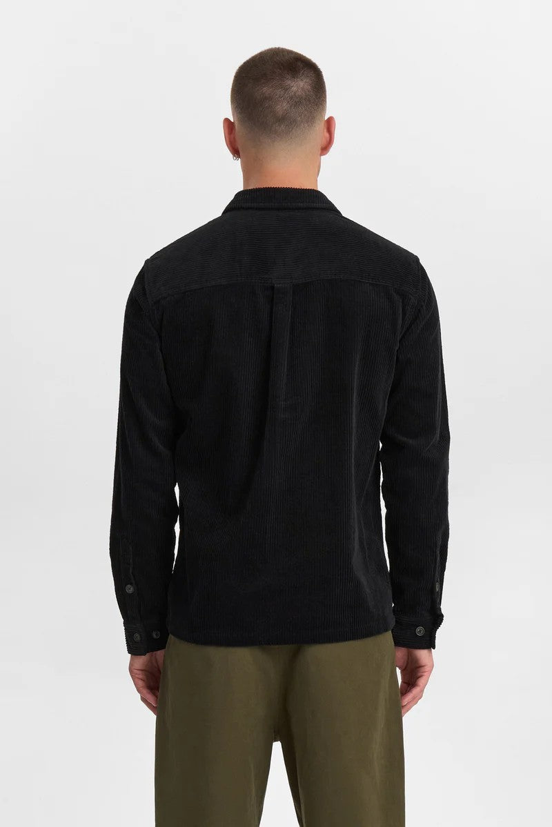 Camisa Anerkjendt Aktheo Cord overshirt Negro