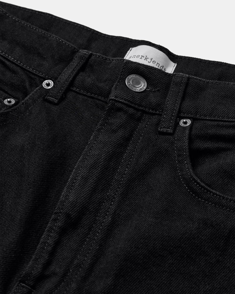 Pantalones vaqueros Anerkjendt Akjustin True Black