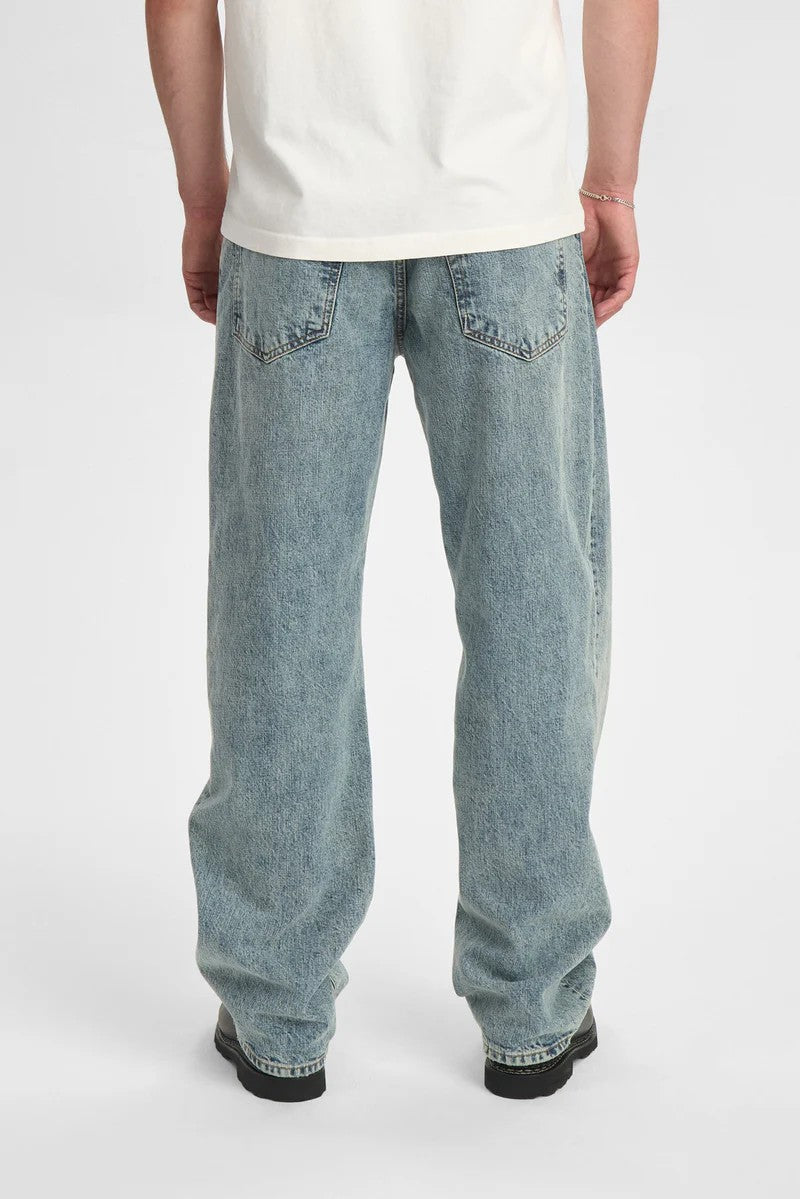 Pantalones Anerkjendt Akjonas Denim pants Medium blue Marble