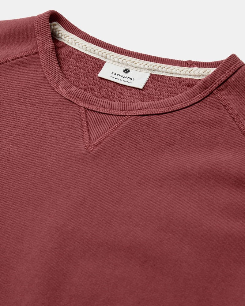 Sudadera Anerkjendt Aktoni Basic Sweat Chili oil