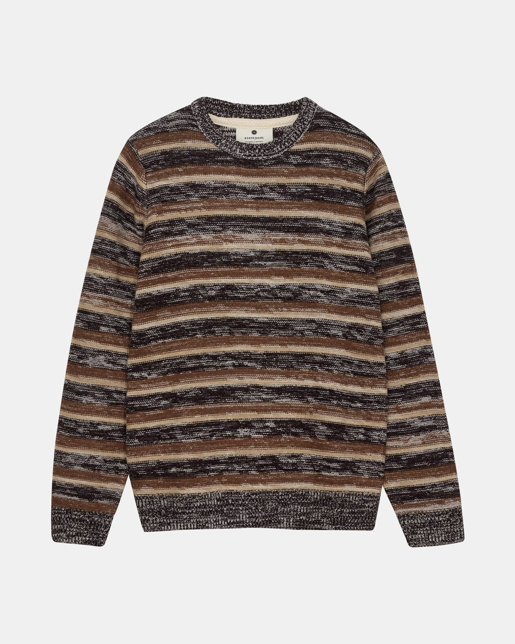 Jersey Anerkjendt Aksune Reverse Stripe Knit Mulch