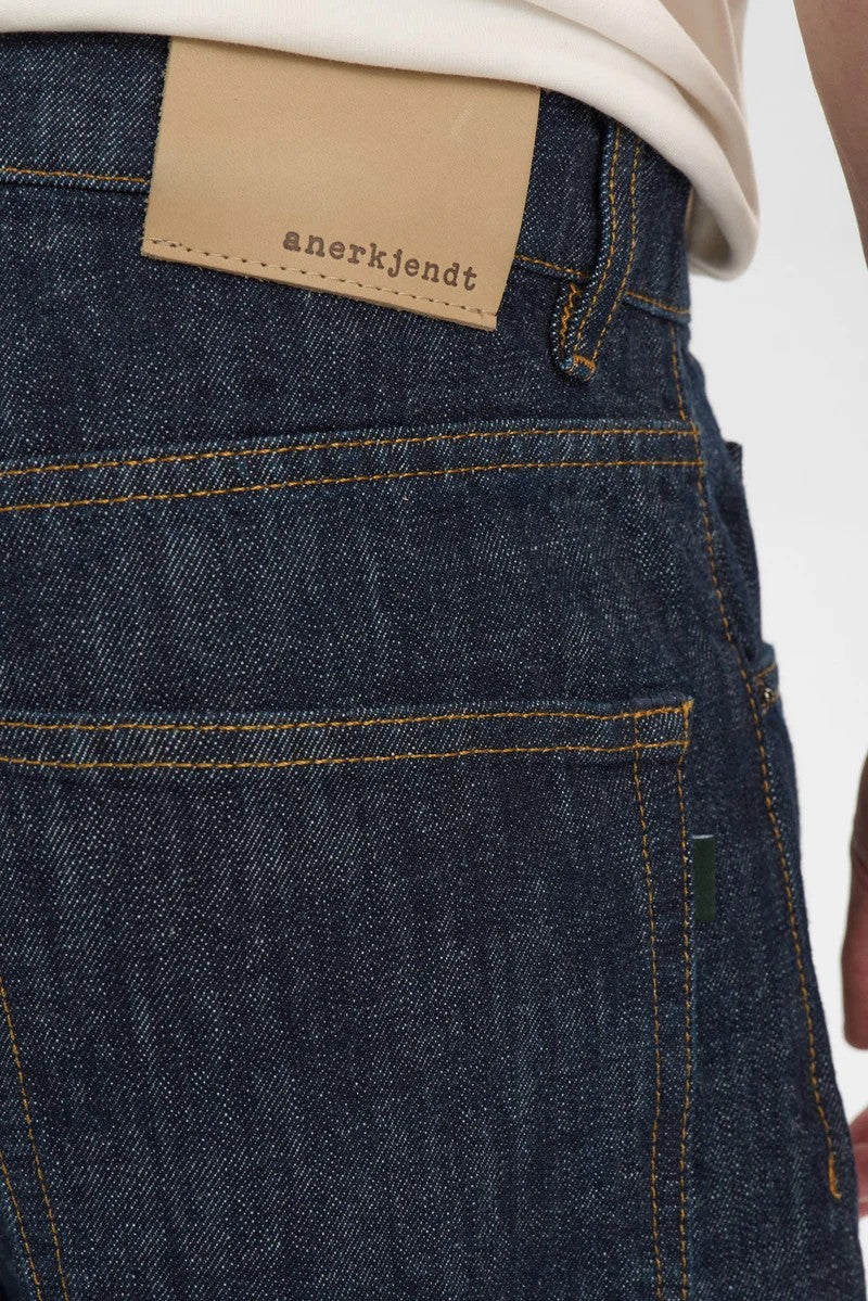 Pantalones Vaqueros Anerkjendt Akjonas Midnight Raw