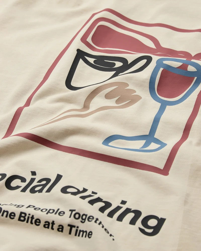 Camisetas Anerkjendt Akvillads Social print Tofu