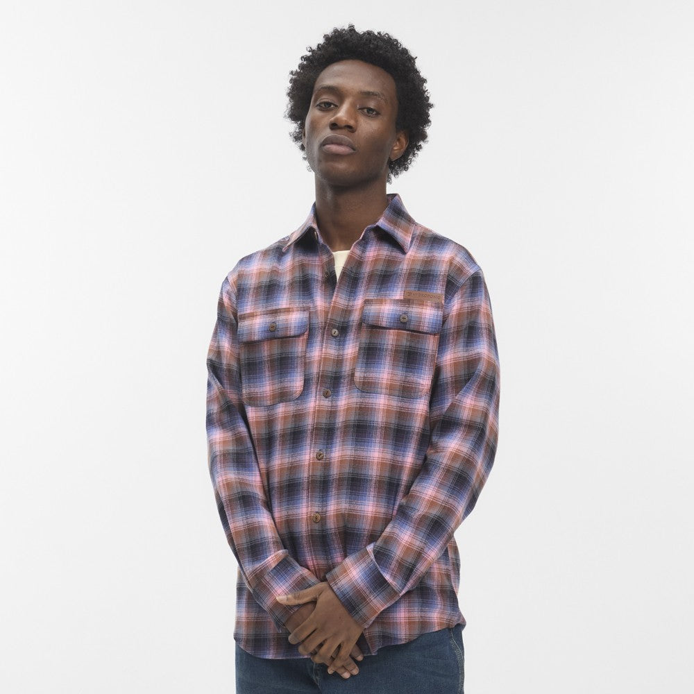 Camisa Hydroponic Clayton Blue Pink Check