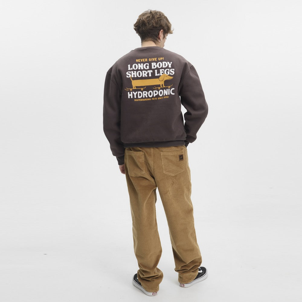 Sudadera Hydroponic Dachsund Charcoal