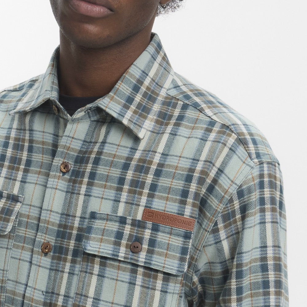 Camisa Hydroponic Surrey Green Check