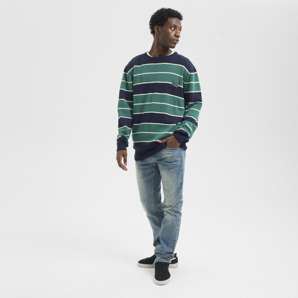 Jersey Hydroponic Turf Navy/Teal Green