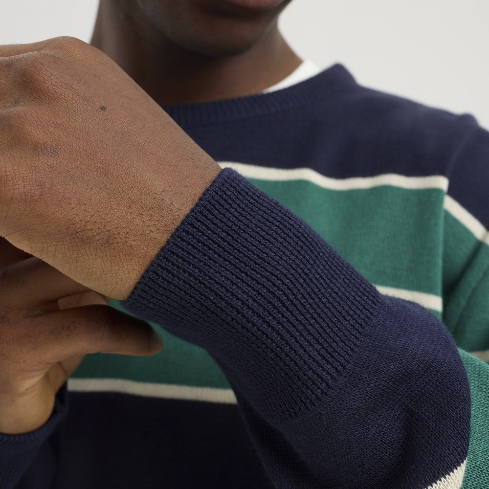 Jersey Hydroponic Turf Navy/Teal Green