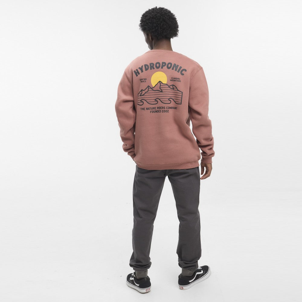 Sudadera Hydroponic Nature Terracota