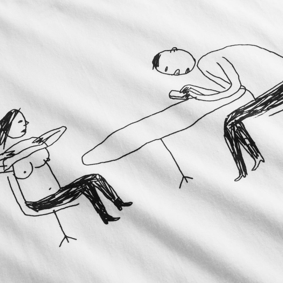 Camiseta Dedicated Stockholm Phoney Date Blanco