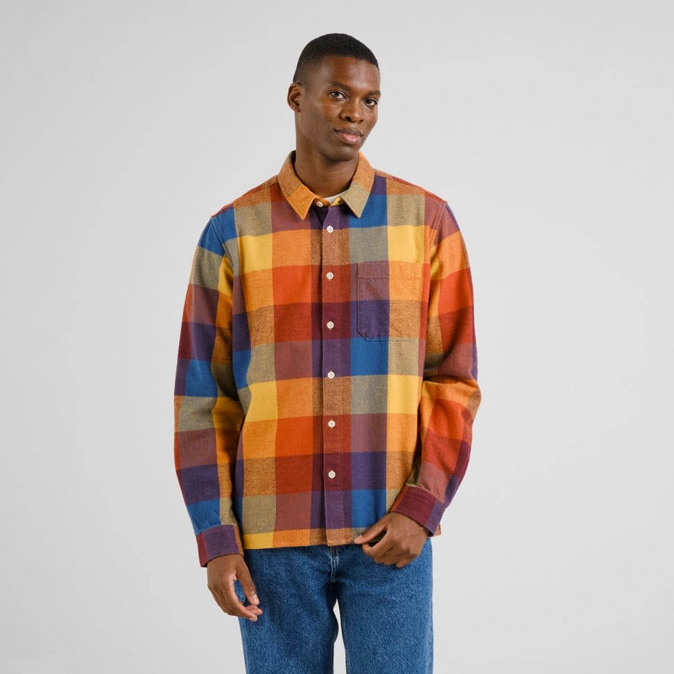 Camisa Dedicated Rute Flannel Check Multicolor