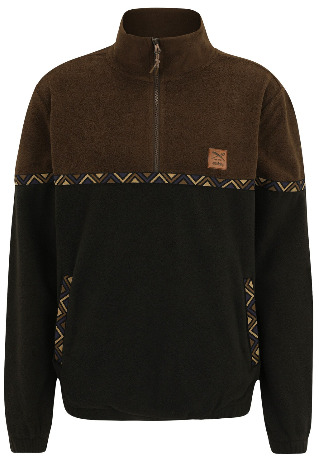 Sudadera Iriedaily Monte Noe Troyer Dark Coffee