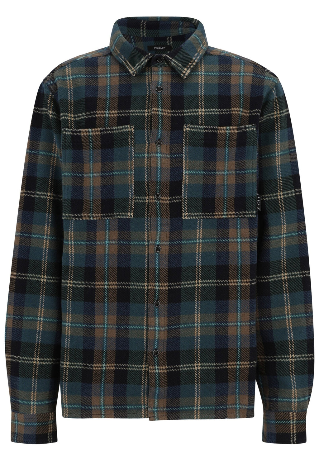 Camisa Iriedaily Chillax Lumber Shirt Cara black