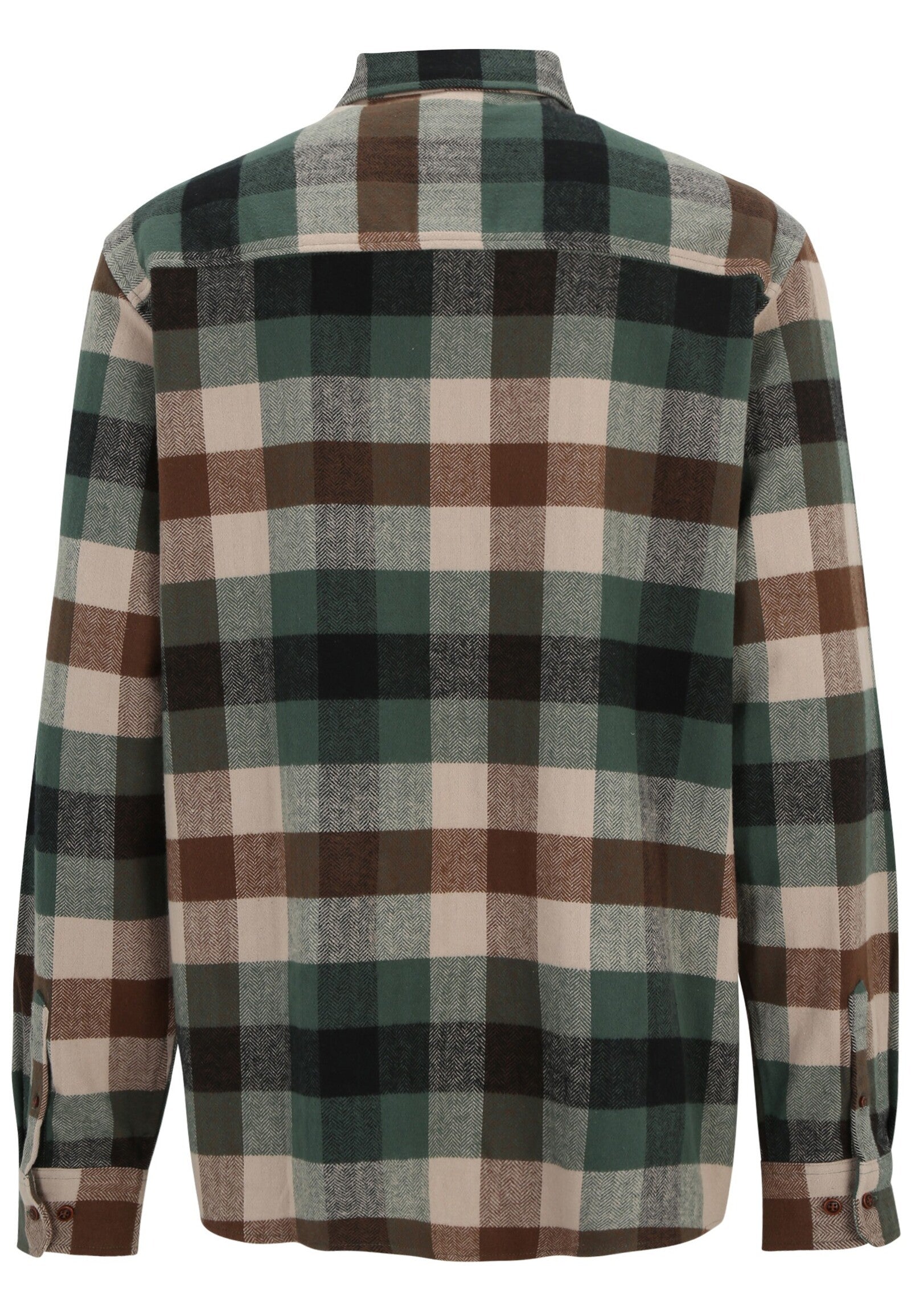 Camisa Iriedaily Lumber Fella Shirt Jungle Green