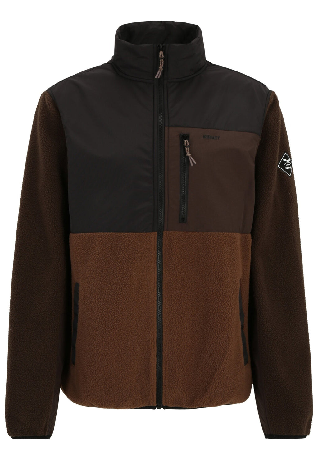Chaqueta Iriedaily Auf Deck Fleece Jacket Dark Coffee