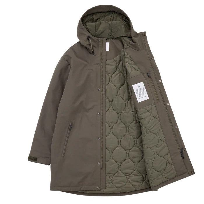 Abrigo Makia Glacier Parka Dusty Olive