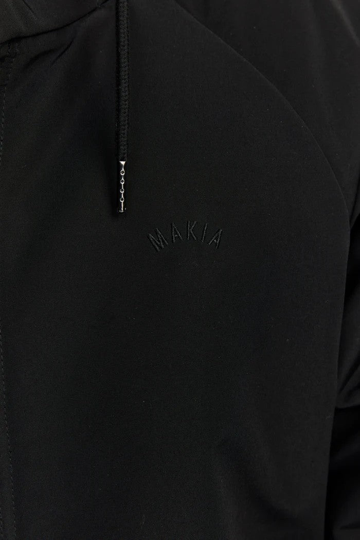 Abrigo Makia Observer Jacket Negro