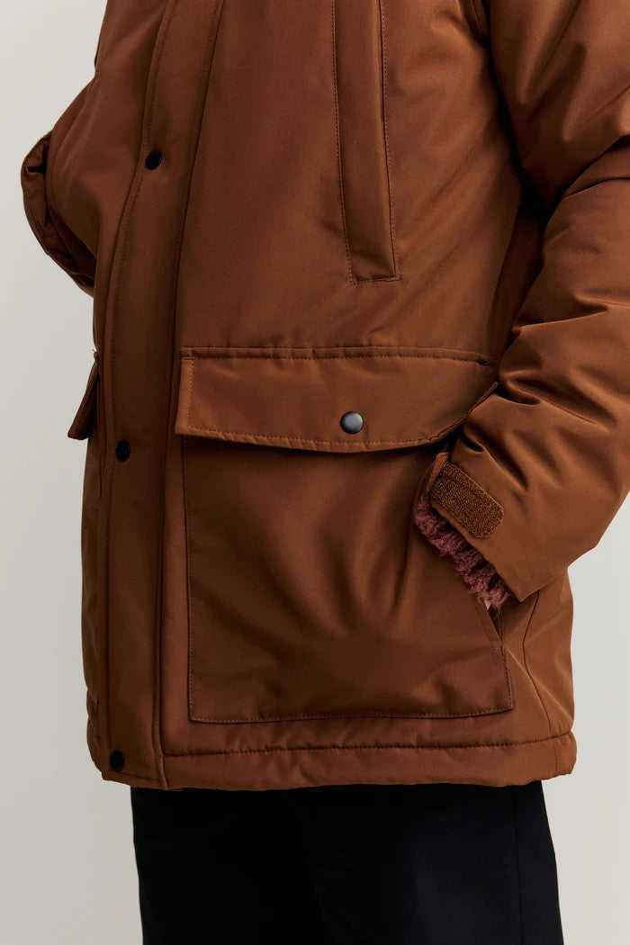 Chaqueta Makia Resilient Jacket Sepia