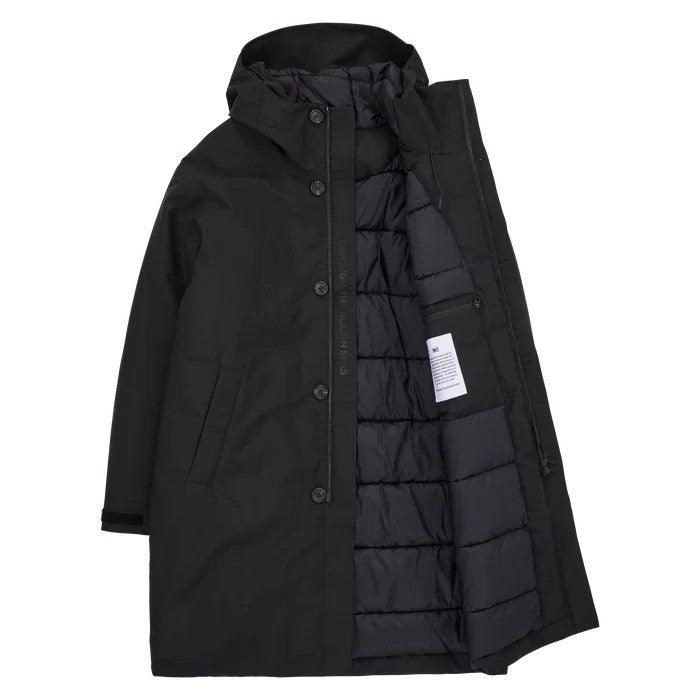 Abrigo Makia Monollith Jacket Negro