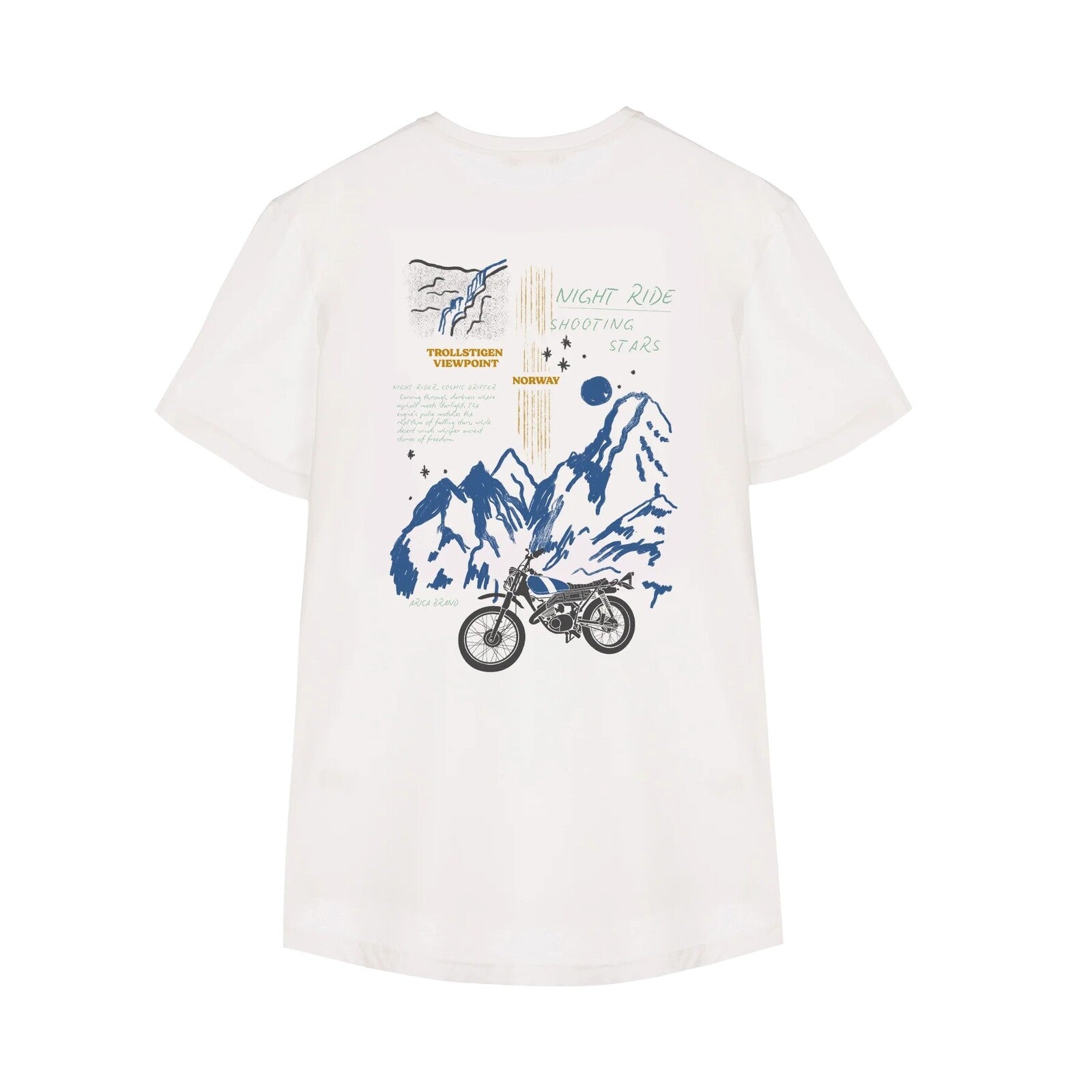 Camiseta Arica Norway Blanco