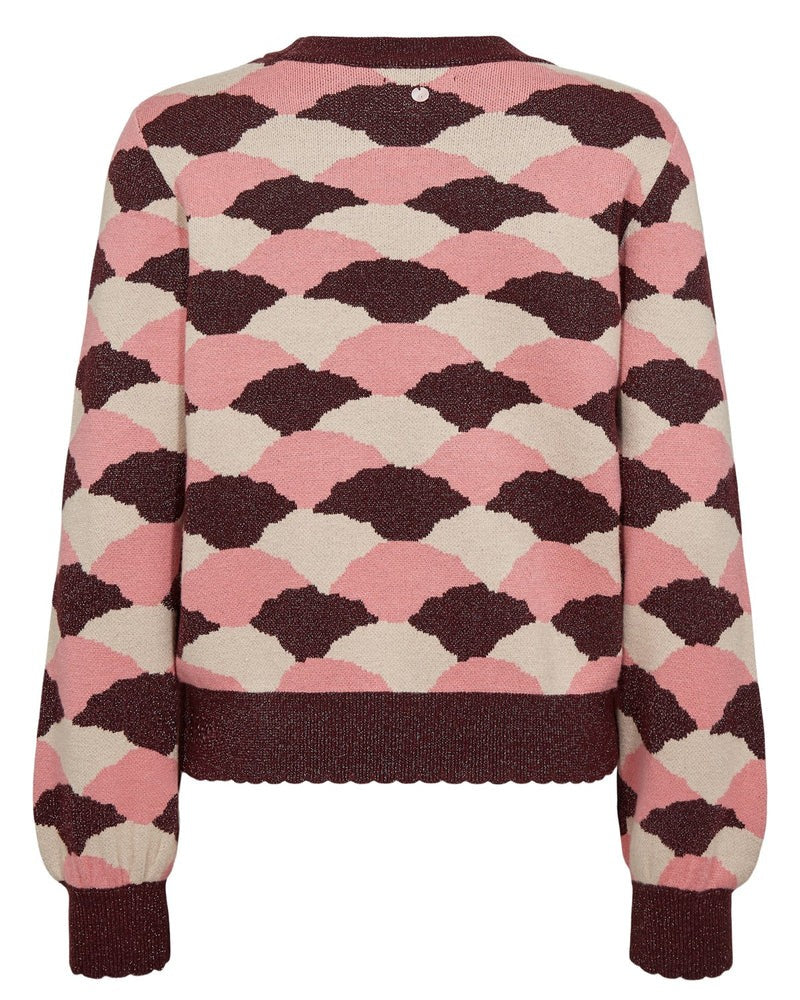 Jersey Nümph Nulila Pullover Pink Lemonade