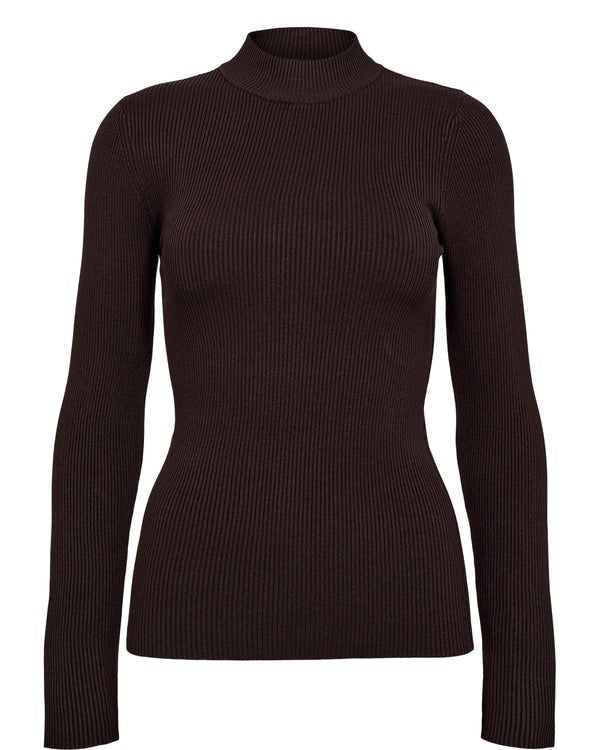 Jersey Nümph Nubia Pullover Black Coffee