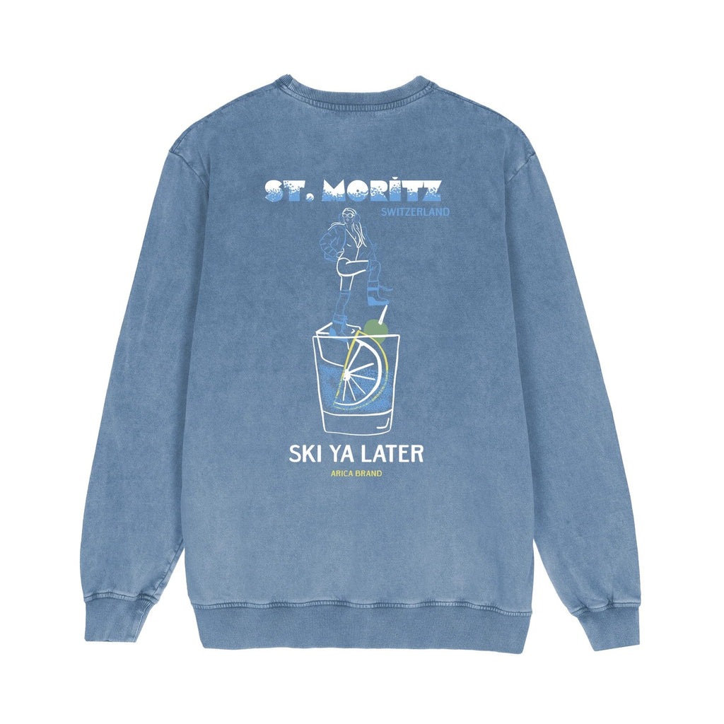 Sudadera Arica St Moritz Sky Blue