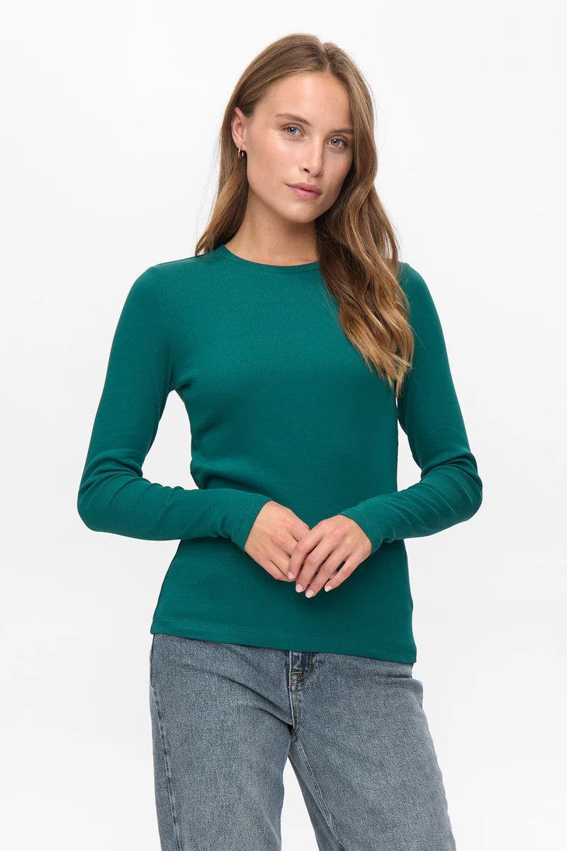 Camiseta Nümph Nuriley Tee Rain Forest